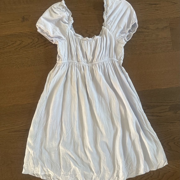 Sunday Best Sky Blue Ruffle Dress - Picture 4 of 6